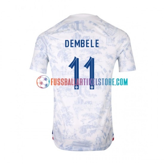 Frankreich Auswärtsausrüstung Dembele 11 World Cup 2022 Herren Trikot S/S