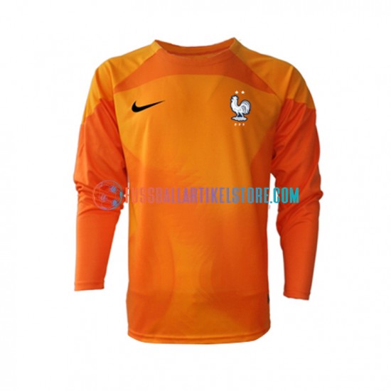 Frankreich Auswärtsausrüstung Torwart World Cup 2022 Herren Trikot L/S