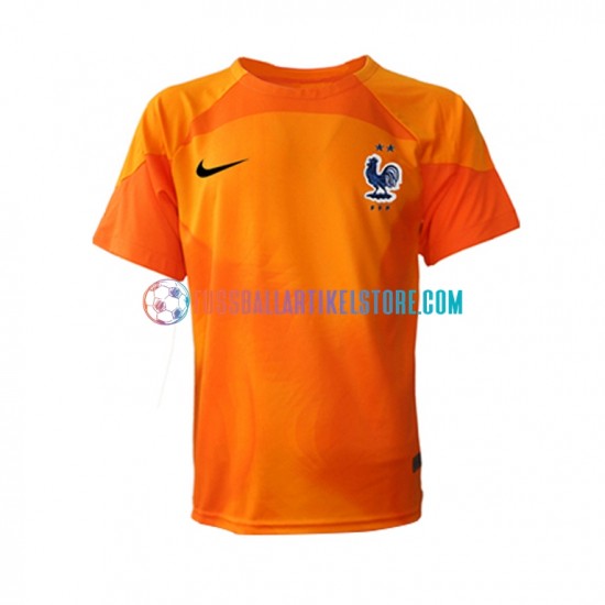 Frankreich Auswärtsausrüstung Torwart World Cup 2022 Herren Trikot S/S