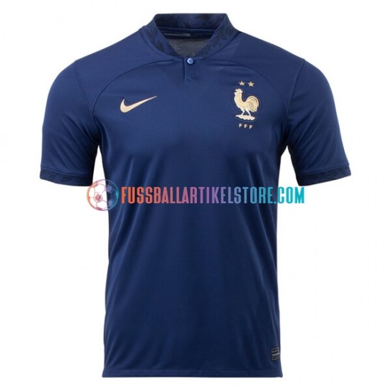 Frankreich Heimausrüstung World Cup 2022 Herren Trikot S/S