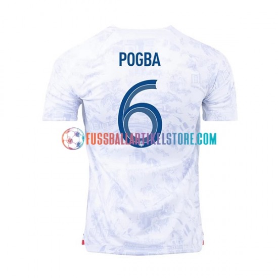 Frankreich Auswärtsausrüstung Pogba 6 World Cup 2022 Herren Trikot S/S