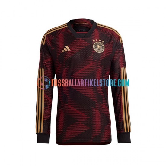 Deutschland Auswärtsausrüstung World Cup 2022 Herren Trikot L/S