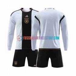 Deutschland Heimausrüstung World Cup 2022 Kinder Set(Trikot und Hose) L/S