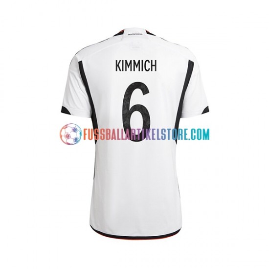 Deutschland Heimausrüstung Joshua Kimmich 6 World Cup 2022 Herren Trikot S/S