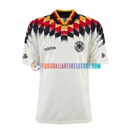 Deutschland Heimausrüstung Retro 1994 Herren Trikot S/S