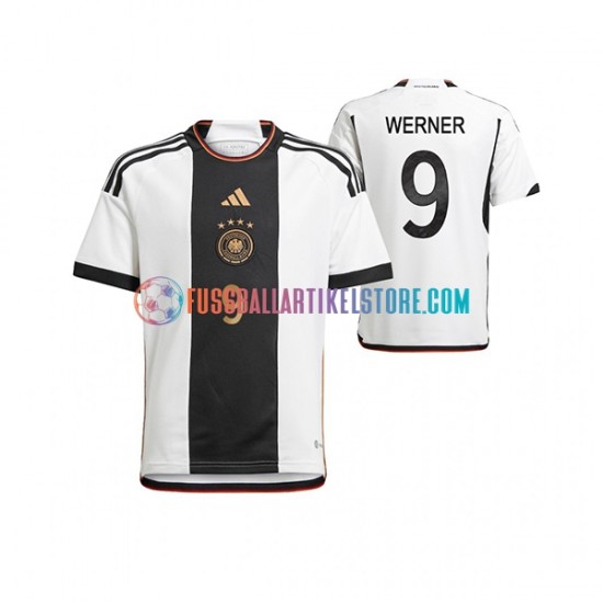 Deutschland Heimausrüstung Timo Werner 9 World Cup 2022 Herren Trikot S/S