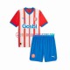 Heimausrüstung Girona 2023-2024 Kinder Set(Trikot und Hose) S/S