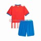Heimausrüstung Girona 2023-2024 Kinder Set(Trikot und Hose) S/S