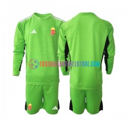Ungarn Heimausrüstung Torwart 2022 Kinder Set(Trikot und Hose) L/S