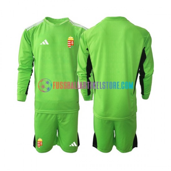 Ungarn Heimausrüstung Torwart 2022 Kinder Set(Trikot und Hose) L/S