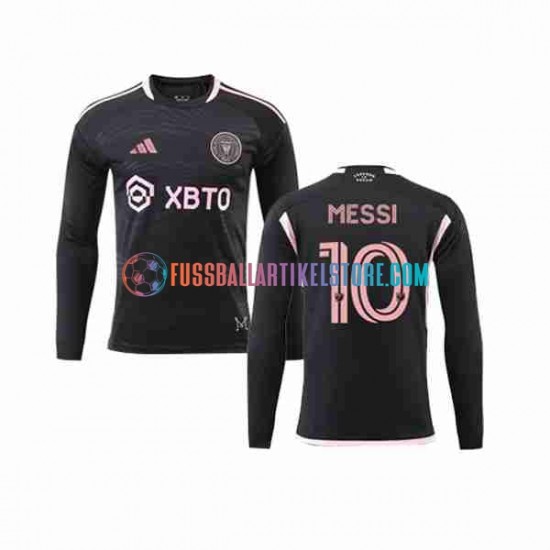 Inter Miami Auswärtsausrüstung Lionel Messi 10 2023-2024 Herren Trikot L/S