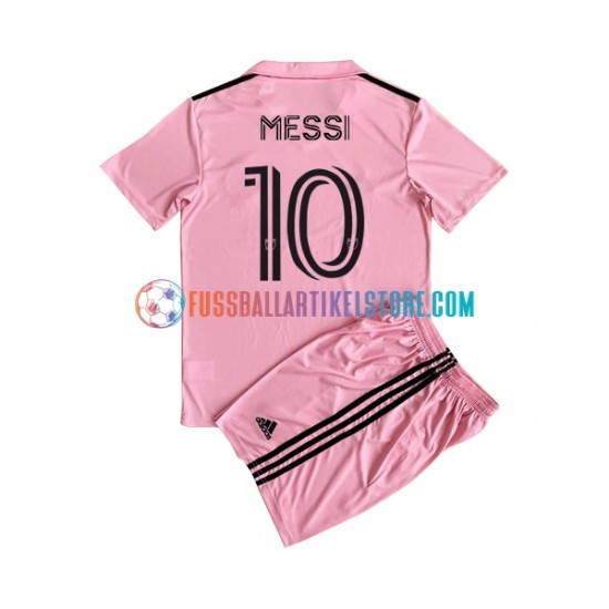 Inter Miami Heimausrüstung Lionel Messi 10 2023 Kinder Set(Trikot und Hose) S/S