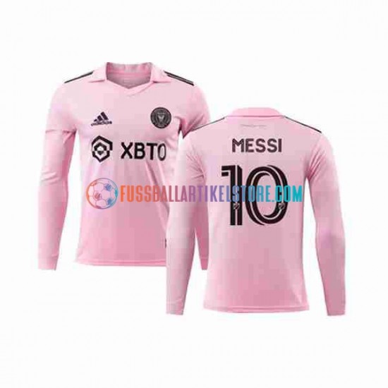 Inter Miami Heimausrüstung Lionel Messi 10 2023-2024 Herren Trikot L/S