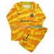 Inter Mailand Heimausrüstung Torwart Sommer 1 2023-2024 Kinder Set(Trikot und Hose) L/S