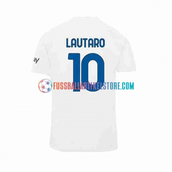 Inter Mailand Auswärtsausrüstung Lautaro Martinez 10 2023-2024 Herren Trikot S/S