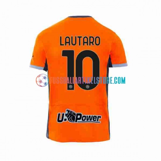 Inter Mailand Ausweichausrüstung Lautaro Martinez 10 2023-2024 Herren Trikot S/S