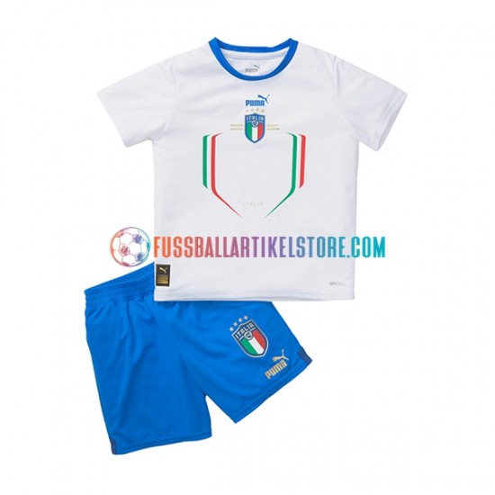 Italien Auswärtsausrüstung 2022-2023 Kinder Set(Trikot und Hose) S/S