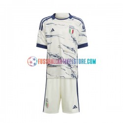 Italien Auswärtsausrüstung 2023 Kinder Set(Trikot und Hose) S/S