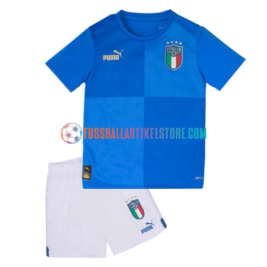 Italien Heimausrüstung 2022 Kinder Set(Trikot und Hose) S/S