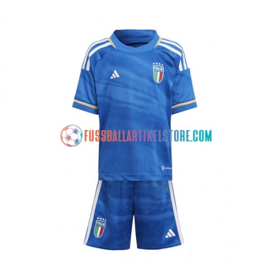 Italien Heimausrüstung 2023 Kinder Set(Trikot und Hose) S/S