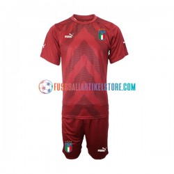 Italien Auswärtsausrüstung Torwart 2022-2023 Kinder Set(Trikot und Hose) S/S