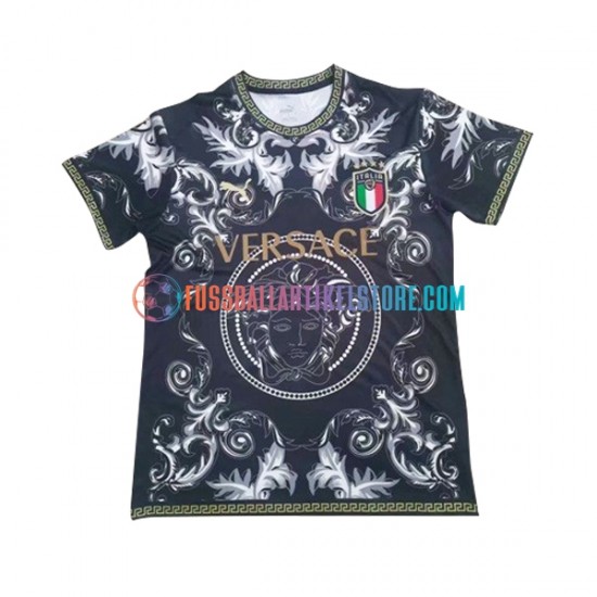 Italien Versace 2023-2024 Herren Trikot Schwarz S/S