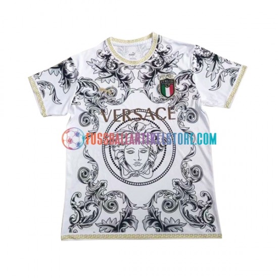 Italien Versace 2023-2024 Herren Trikot Weiß S/S