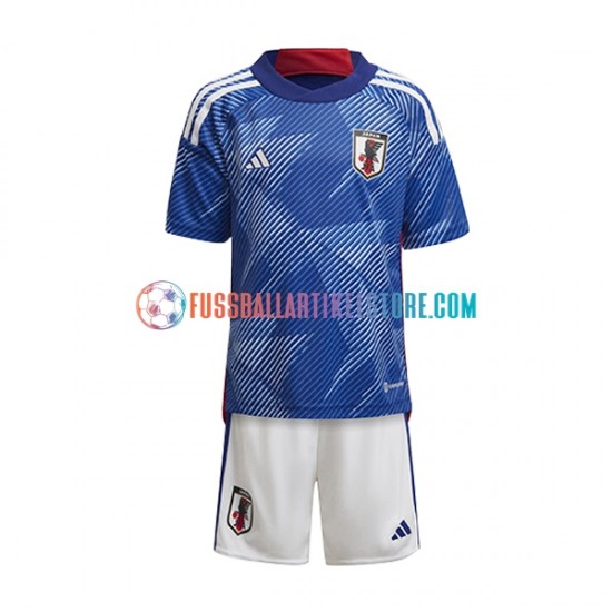 Japan Heimausrüstung World Cup 2022 Kinder Set(Trikot und Hose) S/S