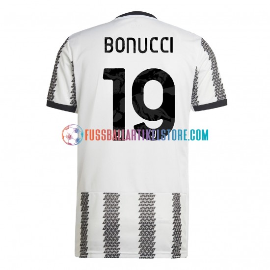 Juventus Turin Heimausrüstung Bonucci 19 2022-2023 Herren Trikot S/S