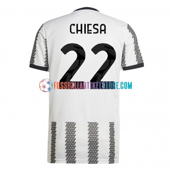 Juventus Turin Heimausrüstung Chiesa 22 2022-2023 Herren Trikot S/S