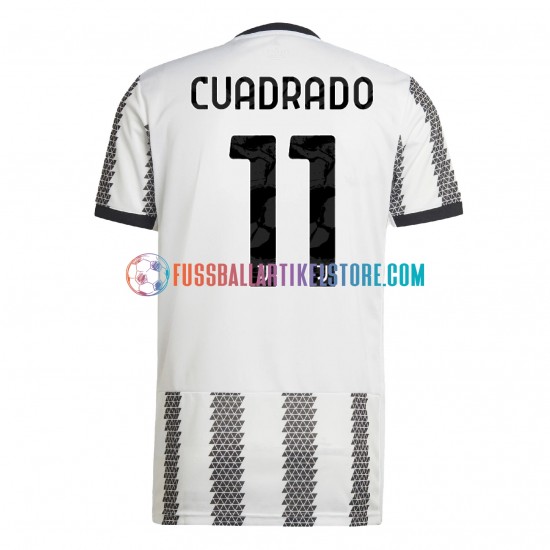 Juventus Turin Heimausrüstung Cuadrado 11 2022-2023 Herren Trikot S/S