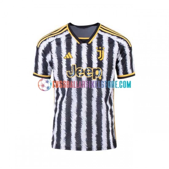 USA Juventus Turin Heimausrüstung Dn Vlahovic 9 2023-2024 Herren Trikot S/S