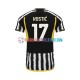 Juventus Turin Heimausrüstung Filip Kostic 17 2023-2024 Herren Trikot S/S