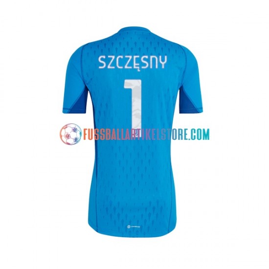 Juventus Turin Heimausrüstung Torwart Wojciech Szczesny 1 2023-2024 Herren Trikot S/S