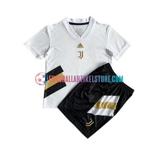 Juventus Turin Heimausrüstung Icon Retro 2022-2023 Kinder Set(Trikot und Hose) S/S