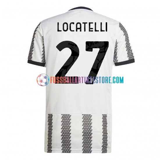 Juventus Turin Heimausrüstung Locatelli 27 2022-2023 Herren Trikot S/S