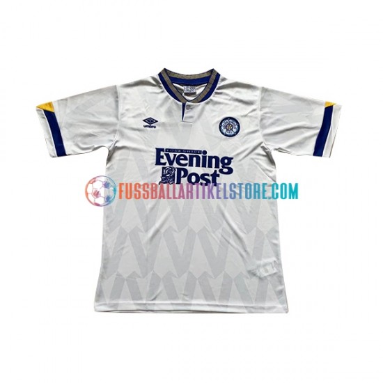 Leeds United Heimausrüstung Retro 1991-1992 Herren Trikot S/S