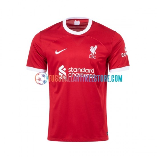 Liverpool Heimausrüstung Alexis Mac Allister 10 2023-2024 Kinder Set(Trikot und Hose) S/S