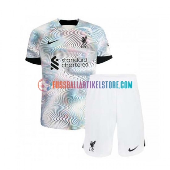 Liverpool Auswärtsausrüstung 2022-2023 Kinder Set(Trikot und Hose) S/S