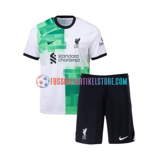 Liverpool Auswärtsausrüstung 2023-2024 Kinder Set(Trikot und Hose) S/S