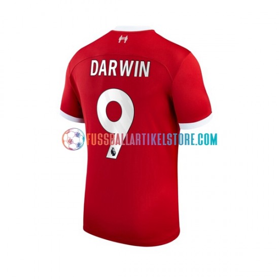 Liverpool Heimausrüstung Darwin Nunez 9 2023-2024 Herren Trikot S/S