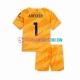 Liverpool Ausweichausrüstung Torwart A Becker 1 2023-2024 Kinder Set(Trikot und Hose) S/S