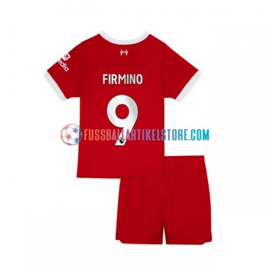 Liverpool Heimausrüstung Roberto Firmino 9 2023-2024 Kinder Set(Trikot und Hose) S/S