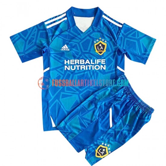 LA Galaxy Auswärtsausrüstung Torwart 2022-2023 Kinder Set(Trikot und Hose) S/S