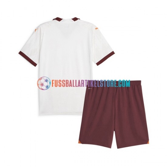 Manchester City Auswärtsausrüstung 2023-2024 Kinder Set(Trikot und Hose) S/S