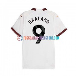 Manchester City Auswärtsausrüstung Erling Haaland 9 2023-2024 Herren Trikot S/S