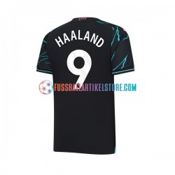 Manchester City Ausweichausrüstung Erling Haaland 9 2023-2024 Herren Trikot S/S