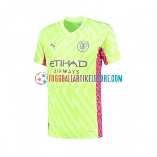 Manchester City Ausweichausrüstung Torwart 2023-2024 Herren Trikot S/S