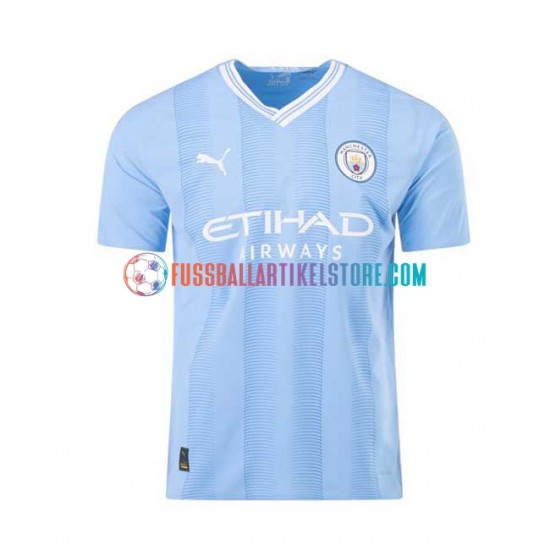 Manchester City Heimausrüstung Haaland 9 2023-2024 Herren Trikot S/S