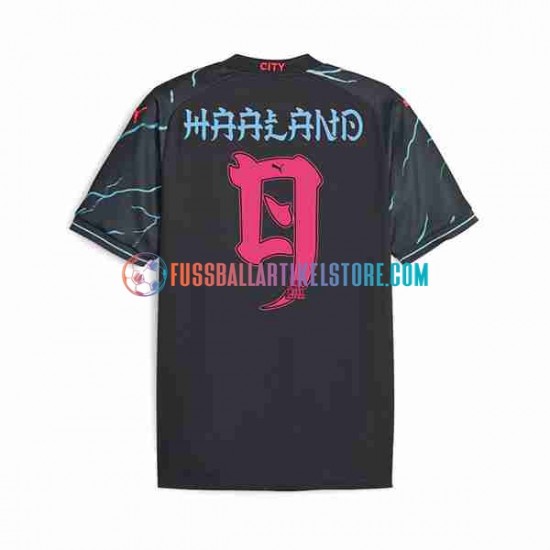 Japan Manchester City Ausweichausrüstung Haaland 9 ese Tour Printing 2023-2024 Herren Trikot S/S